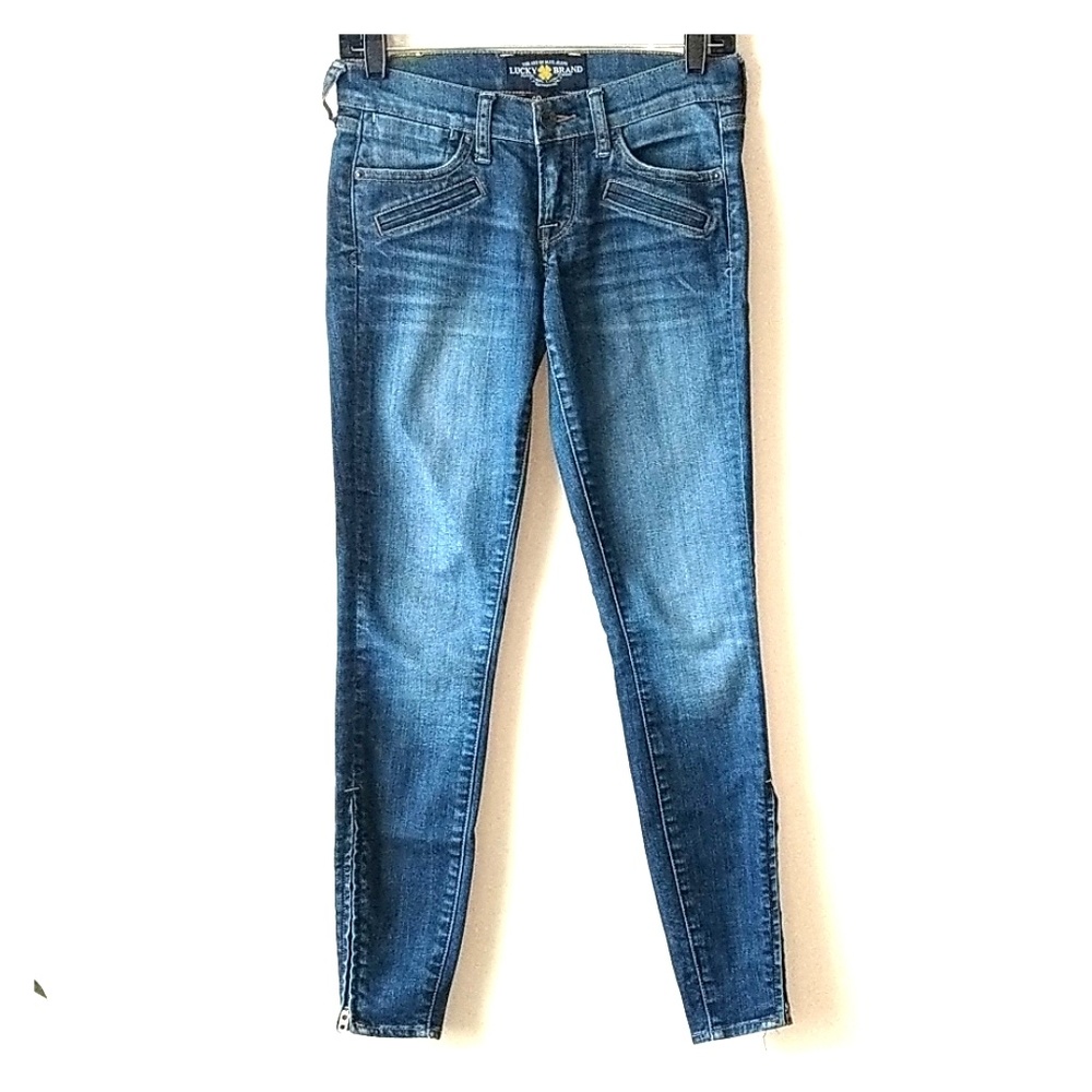 Lucky Brand Skinny Jeans with Adjustable Zipper